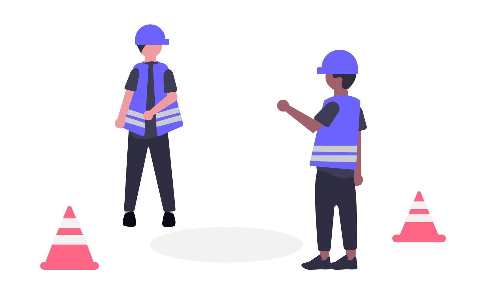 Under construction illustration